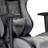 Techni Sport Adjustable Reclining Ergonomic Swiveling PC & Racing Game Chair in Gray