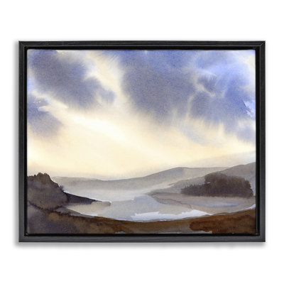 Dreamy Bay Inlet Horizon Floating Frame, design by Ashley Davis