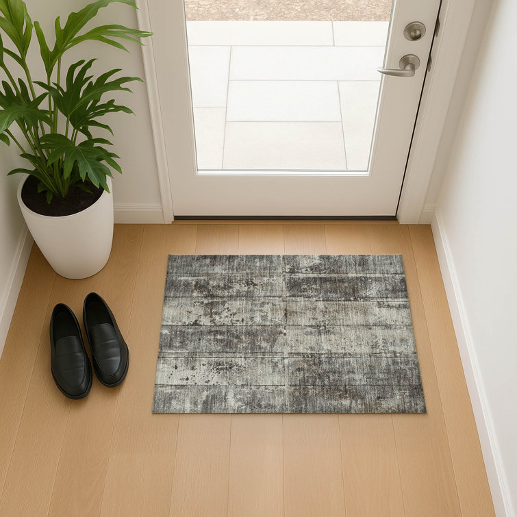 Premium Machine Washable Varroville AMF1715 Stripes Rug