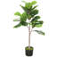 Figuier Moona, 28 feuilles en PEVA, soie soyeuse 43 po Moona-132797828