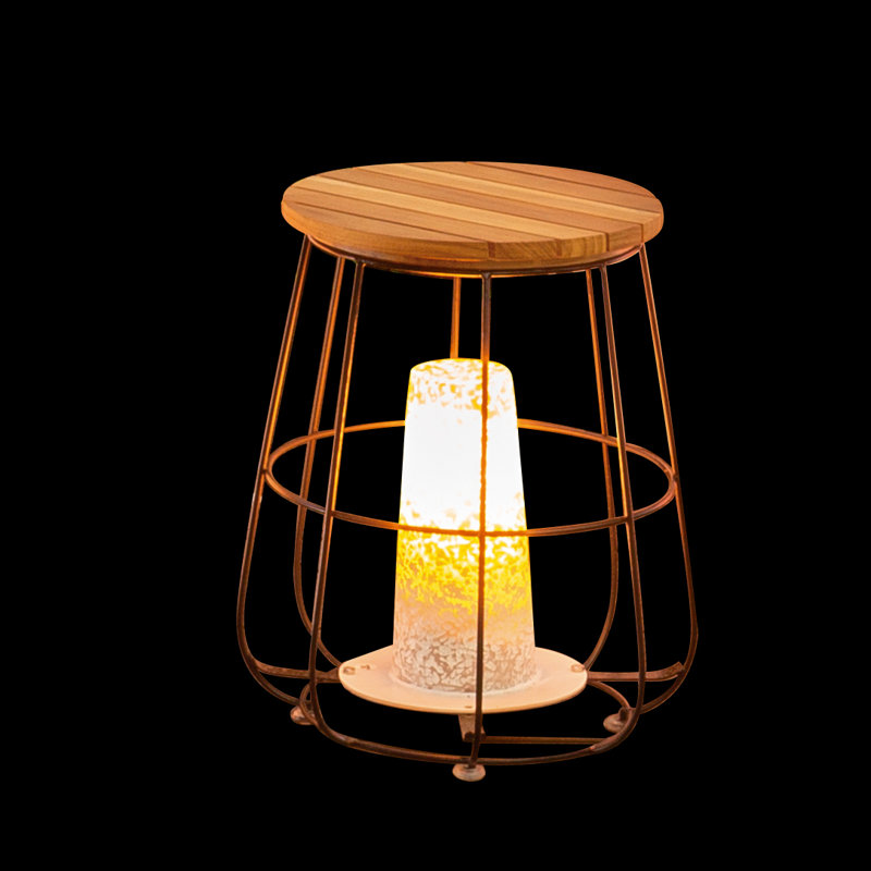 Madhav 44.5cm Plug-in Outdoor Table Lamp