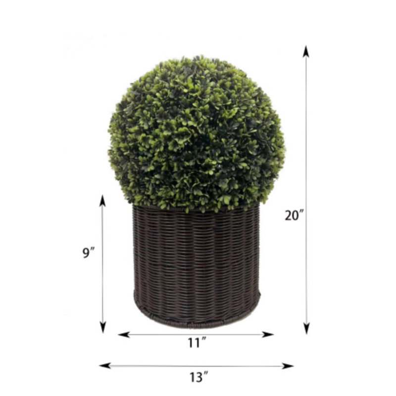 Fausse plante en pot 20 po