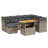 Vidaxl Garden Sofa Set Gray