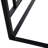 Tawanna 131cm W x 49cm D Metal Arbour Gate with Gate in Black