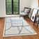 Atlantic Striped  Dove Hand-Woven (Outdoor) Area Rug