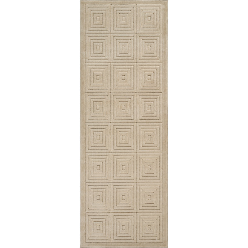 Ranota Modern Indoor/Outdoor Rug, Runner 80 x 230cm