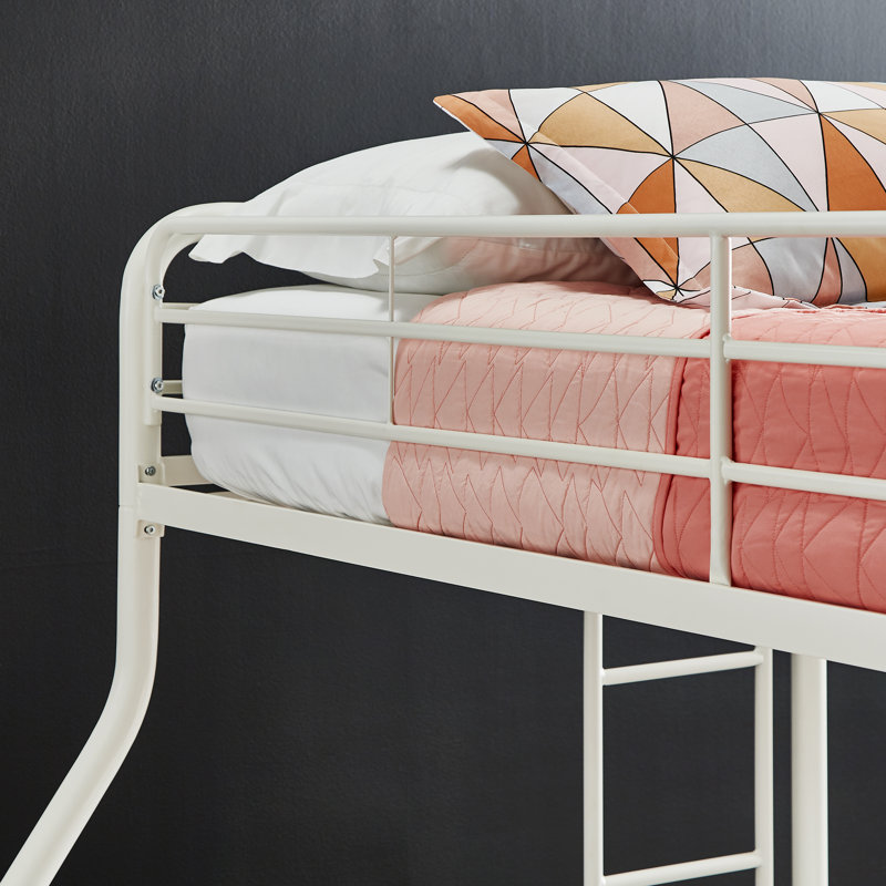 Inko Kids Twin Over Full Bunk Bed, White