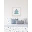 Striped Pyramids - Single Picture Frame Painting-389525003