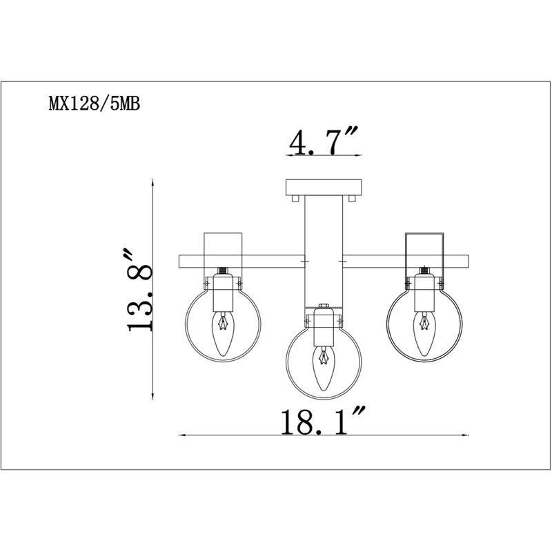Semi Flush Mount