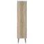 Minerva Distressed Pine 3-Shelf Bookcase With Drawers