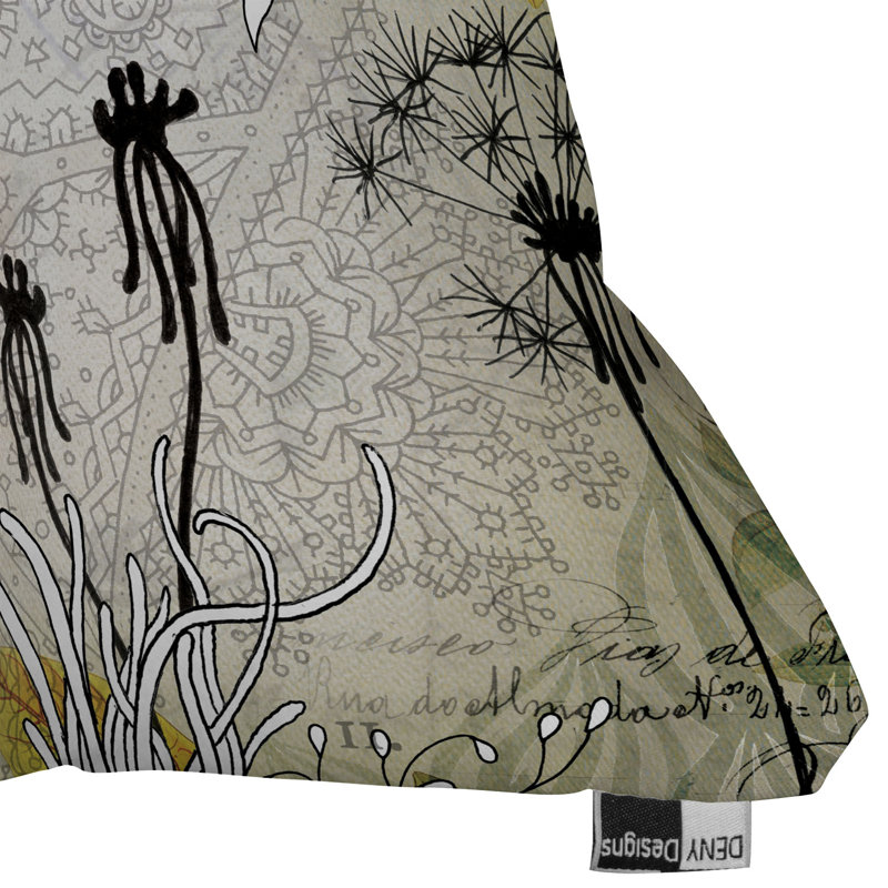 Coussin Little Dandelion, 20 po x 20 po