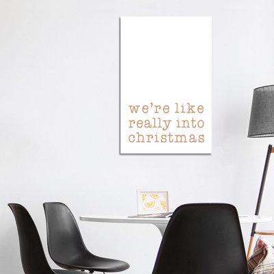 «Really Into Christmas» par Orara Studio - impression d'art textuel