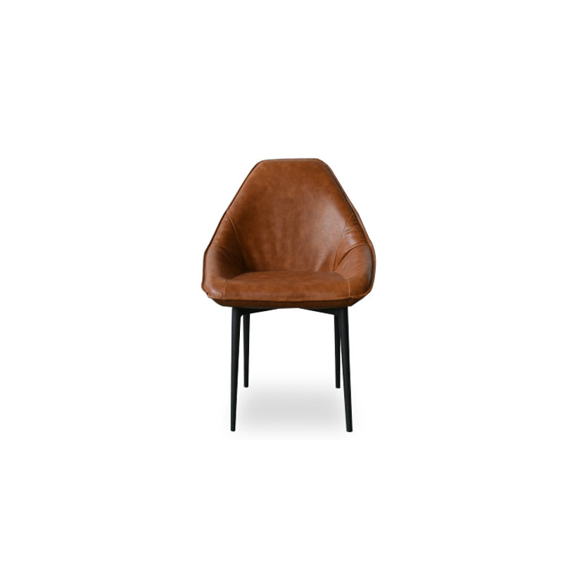 Chaise de salle à manger rembourrée Dennison