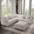 6 - Piece Slipcovered Sectional With Ottoman-1318937034