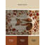 Tapis abstrait moderne et contemporain lavable à la machine Karlov Thanksgiving - beige-954387272