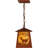 1 - Light Rust Lantern Pendant