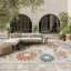 Tapis d'extérieur rose Shila-233917522