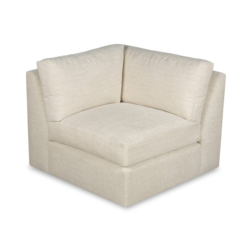 Bailey Modular Sectional, Double Up Linen Polyester