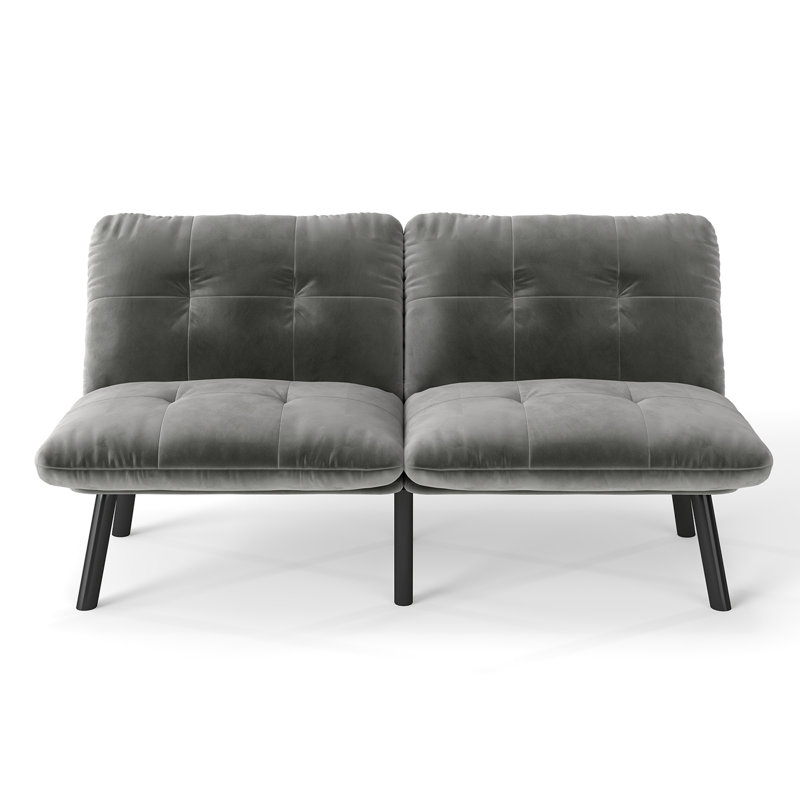 Canapé-lit convertible moderne pliant, Gris