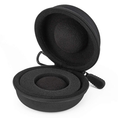 Travel Watch Case Single Storage Box For Wristwatches & Smart Watches Up To 50Mm, Black