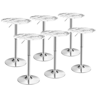 Round Metal Base Dining Table
