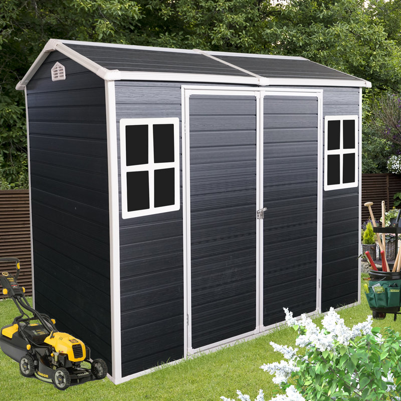 8 ft. W x 4 ft. D Storage Shed(Random shipment of new and old items)