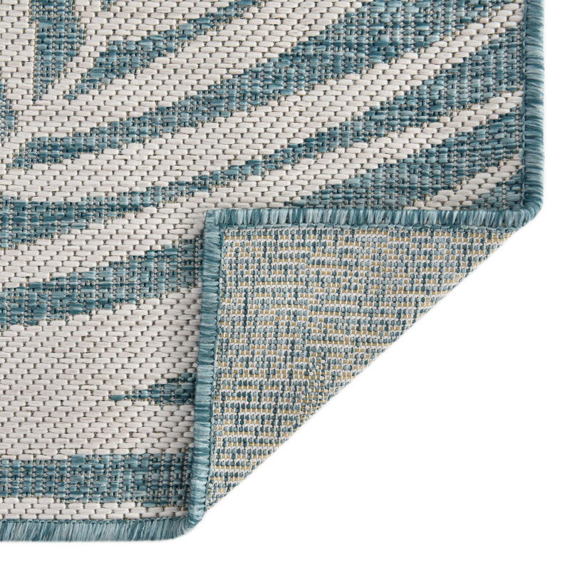 Pinion Floral Indoor / Outdoor Rug, Rectangle 8' x 11'4"