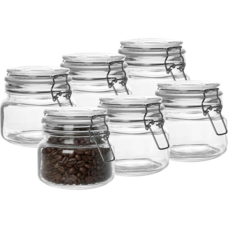 Glass Jar - Set of 6