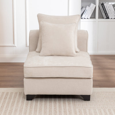 Bennett Upholstered Armless Chair