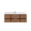 Meuble-lavabo simple 60 po avec comptoir en quartz 60 po-121973215