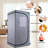 Portable Steam Tent Grey Mini Plus - Personal Spa With Generator, Remote. Easy Install. Rapid Heating. & Ul . Thermal Insulation. Waterproof. 360 Jets. 9 Gear Options. Improve Body Balance Home
