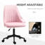 Chaise de travail en velours Anthonyville-880369918-815826963