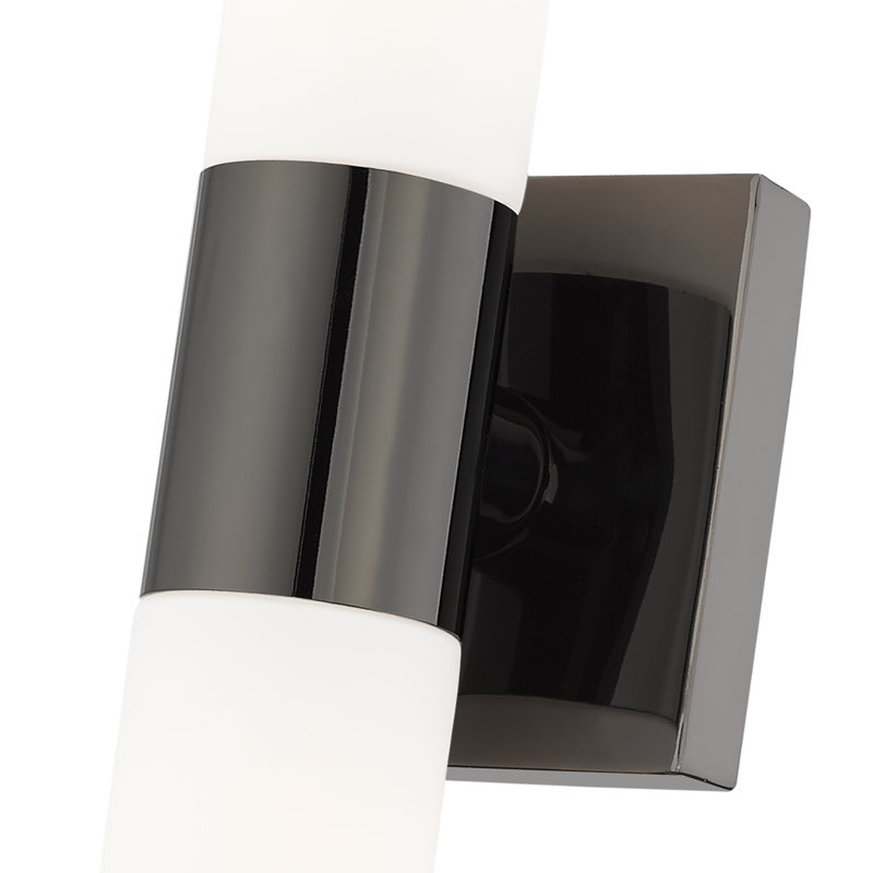 Cailum 2 - Light Dimmable Vanity Light, Black Chrome