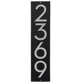 Floating 1-Line Wall Address Plaque