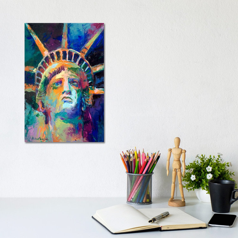 Statue by Richard Wallich - Wrapped Canvas Gallery-Wrapped Canvas Giclée