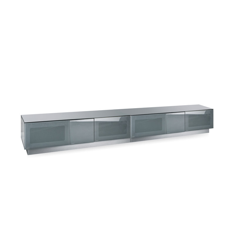 Abarne Unfinished TV Stand for TVs up to 88", Grey