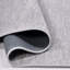 Tapis gris moderne lavable à la machine-970957652