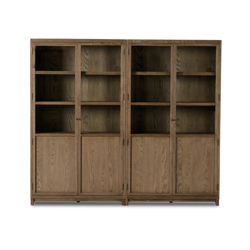 Millie China Cabinet, Drifted Oak