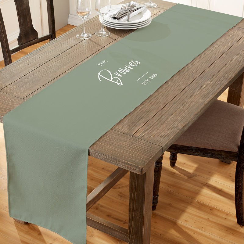 Chemin de table Classic Classic Elegance, 16 po x 60 po, Oui