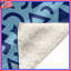 Couvertures bleues à formes abstraites-130507740