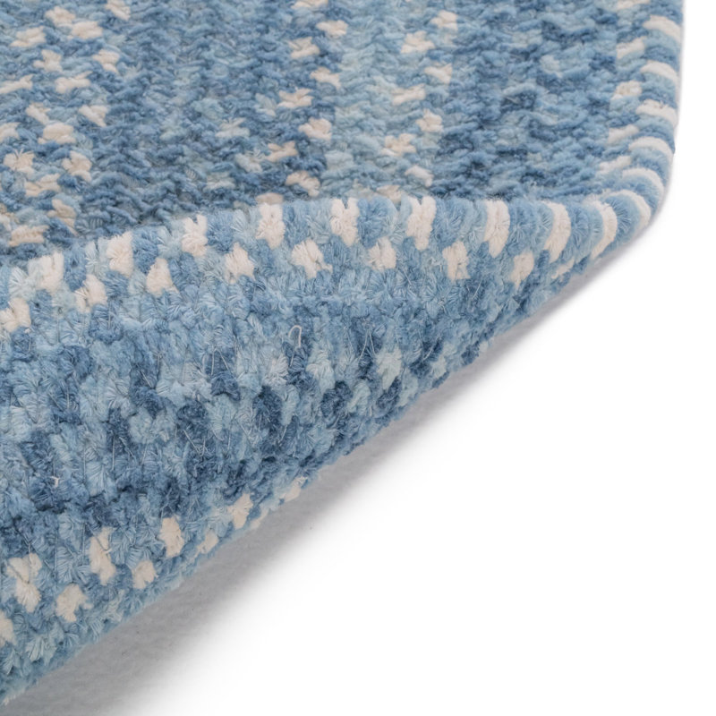 Jaykwon Cotton Indoor Rug, Concentric Rectangle 11'4" x 14'4"