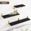 4-Piece Paulownia Wood Floating Shelves Wall Mount Bracket Shelf-365842485-365842489