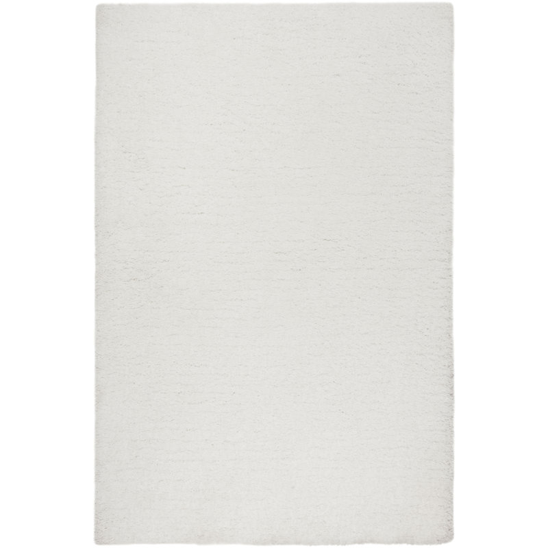 Tapis gris touffeté à la main Antanė, Rectangle 5 pi x 8 pi