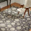 Predmore Hand Knotted Wool Oriental Area Rug in Gray-1766258003