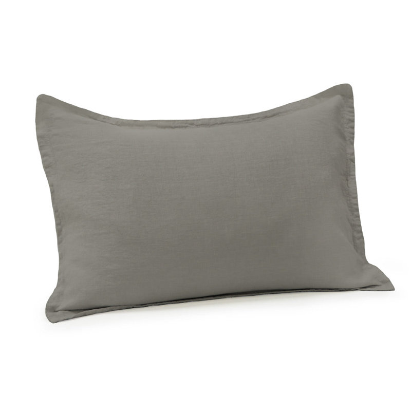Relaxed Sham, Linen, King