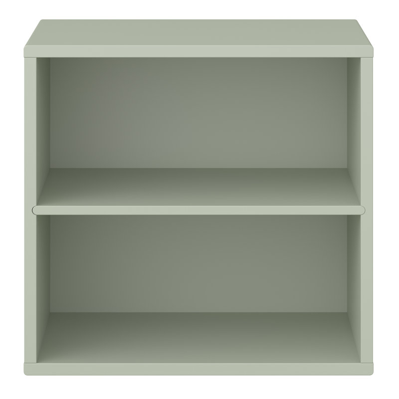 Keep 43cm H x 45cm W Standard Bookcase, Dusty Green
