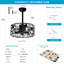 Ventilateur de plafond 18 pales 18 po-360679536