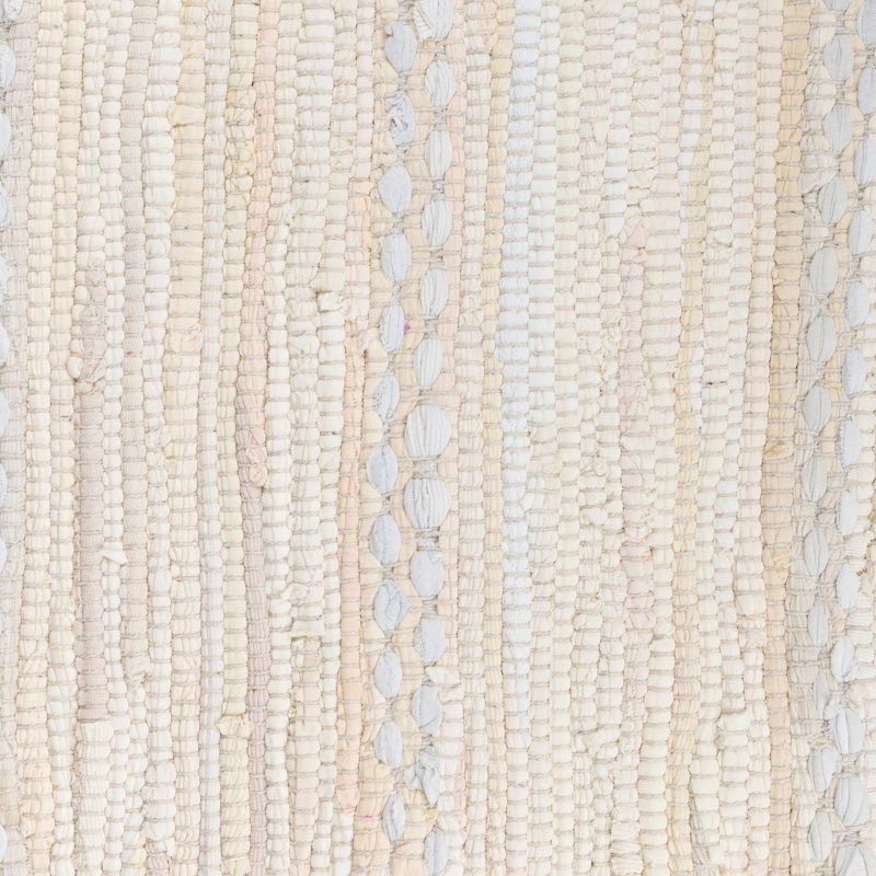 Chindi Renova, recycled materials Rug, Rectangular 170 x 120cm, Cream