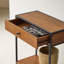 Agra Solid Wood Top Console Table-124350813