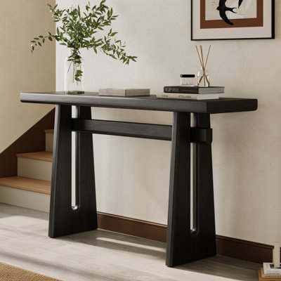 Modari Modern Console Table With Geometric Silhouette by Millwood Pines